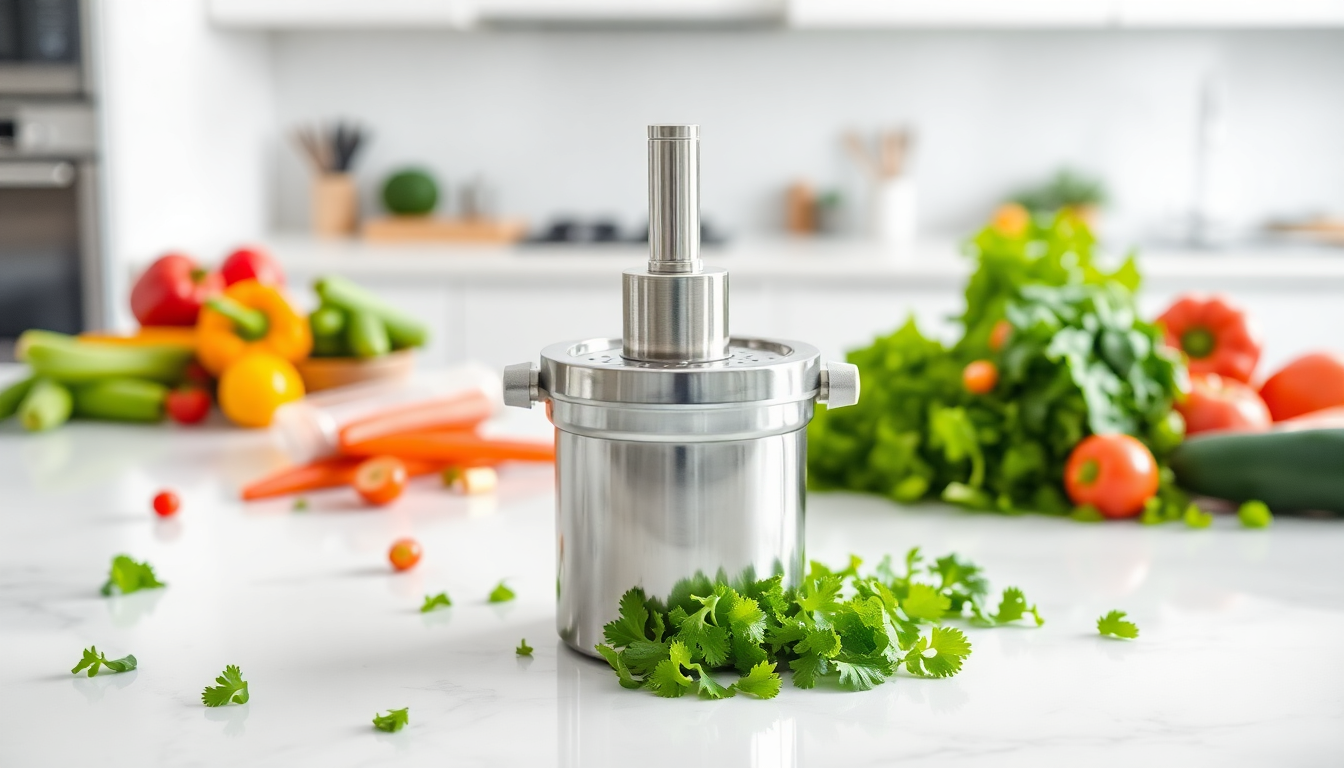 Elevate Your Culinary Experience with the Multi-function Hand-rotating Push-type Vegetable Cutter from goldendeals.shop
