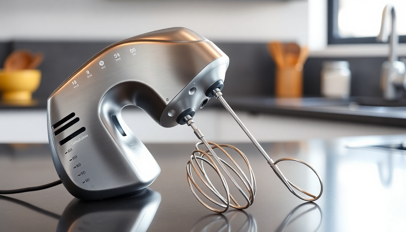 Elevate Your Kitchen with the High Electric Hand Mixer from goldendeals.shop