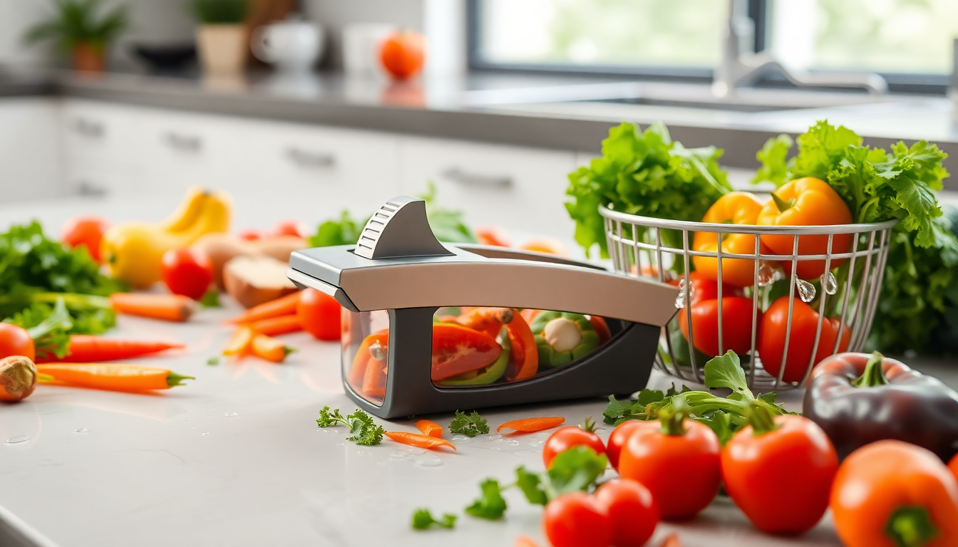 Revolutionize Your Kitchen with the Multifunctional Vegetable Cutter from goldendeals.shop