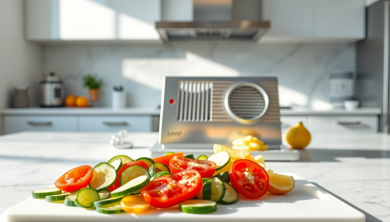 Revolutionize Your Kitchen with the 8 in 1 Mandoline Slicer from goldendeals.shop