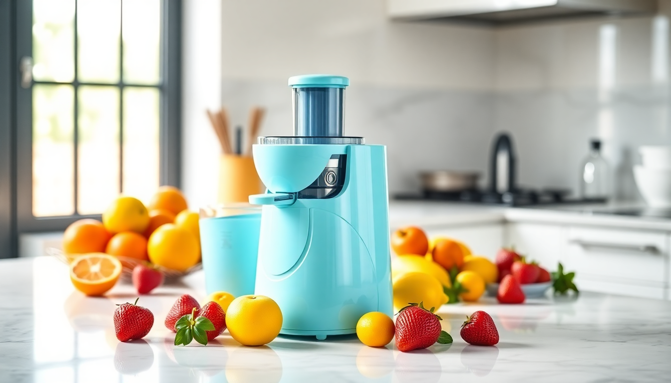 Unleash the Power of Healthy Beverages with the Small Electric Portable Mini Juice Cup Juicer from goldendeals.shop