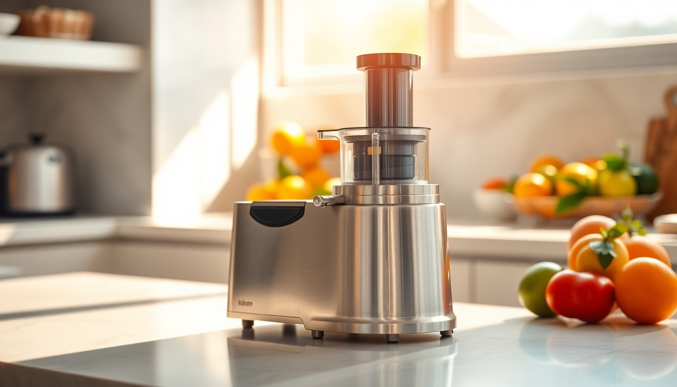Unleash the Power of Fresh Citrus with the Manual Stainless Steel 304 Lemon Press Juicer from goldendeals.shop