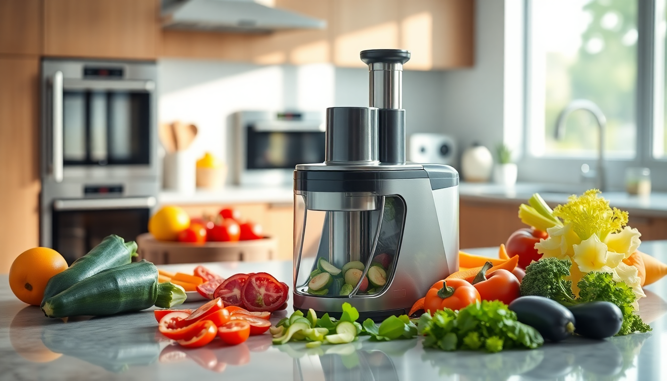 Revolutionize Your Kitchen with the Five-in-One Multi-Function Vegetable Cutter from goldendeals.shop