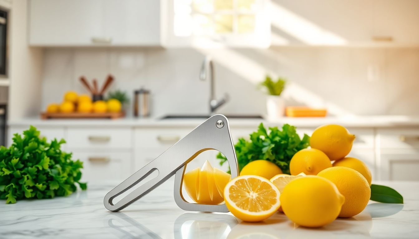 Revolutionize Your Kitchen with the Multifunctional Household Lemon Slicer from goldendeals.shop