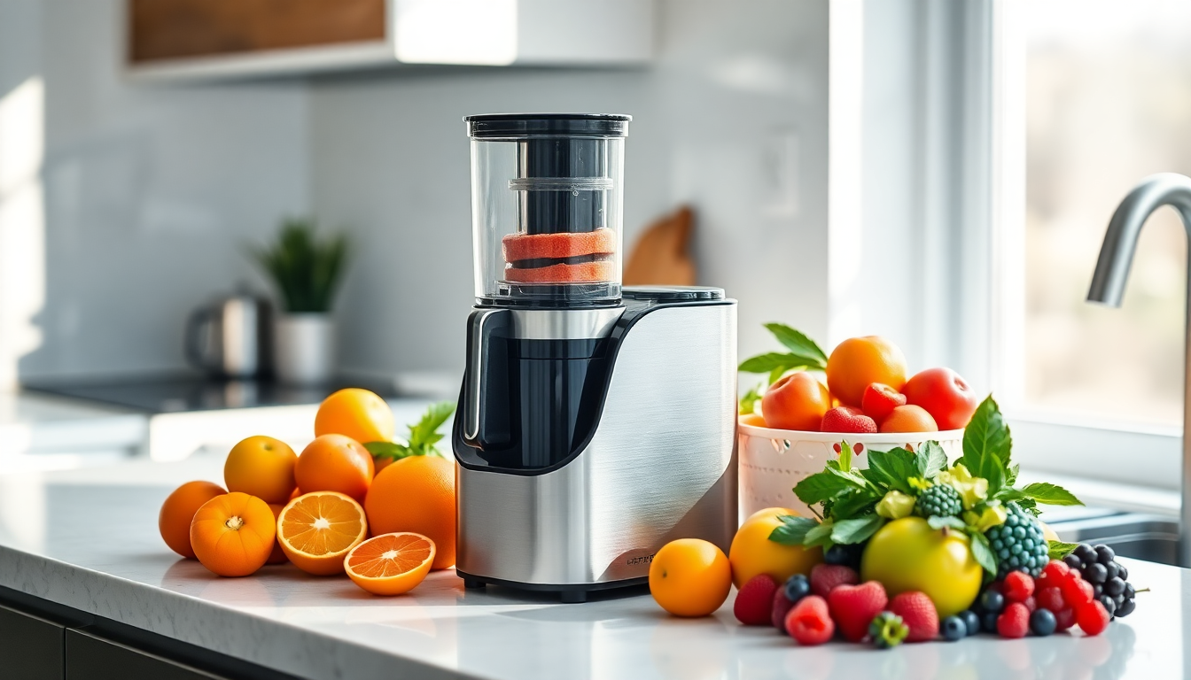 Revolutionize Your Kitchen with the Versatile Three-in-one Mini Household Small Juice Machine from goldendeals.shop