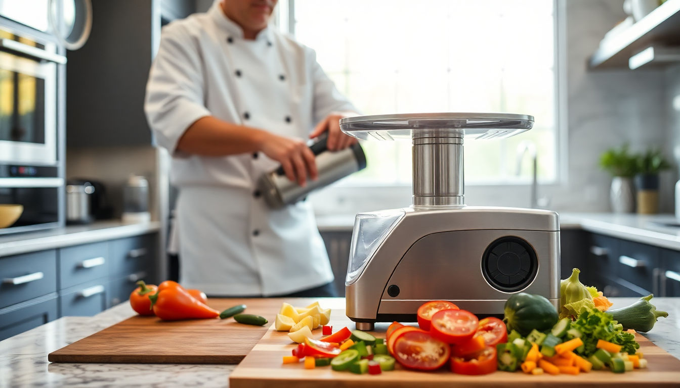 Revolutionize Your Kitchen with the Commercial Vegetable Cutter from goldendeals.shop
