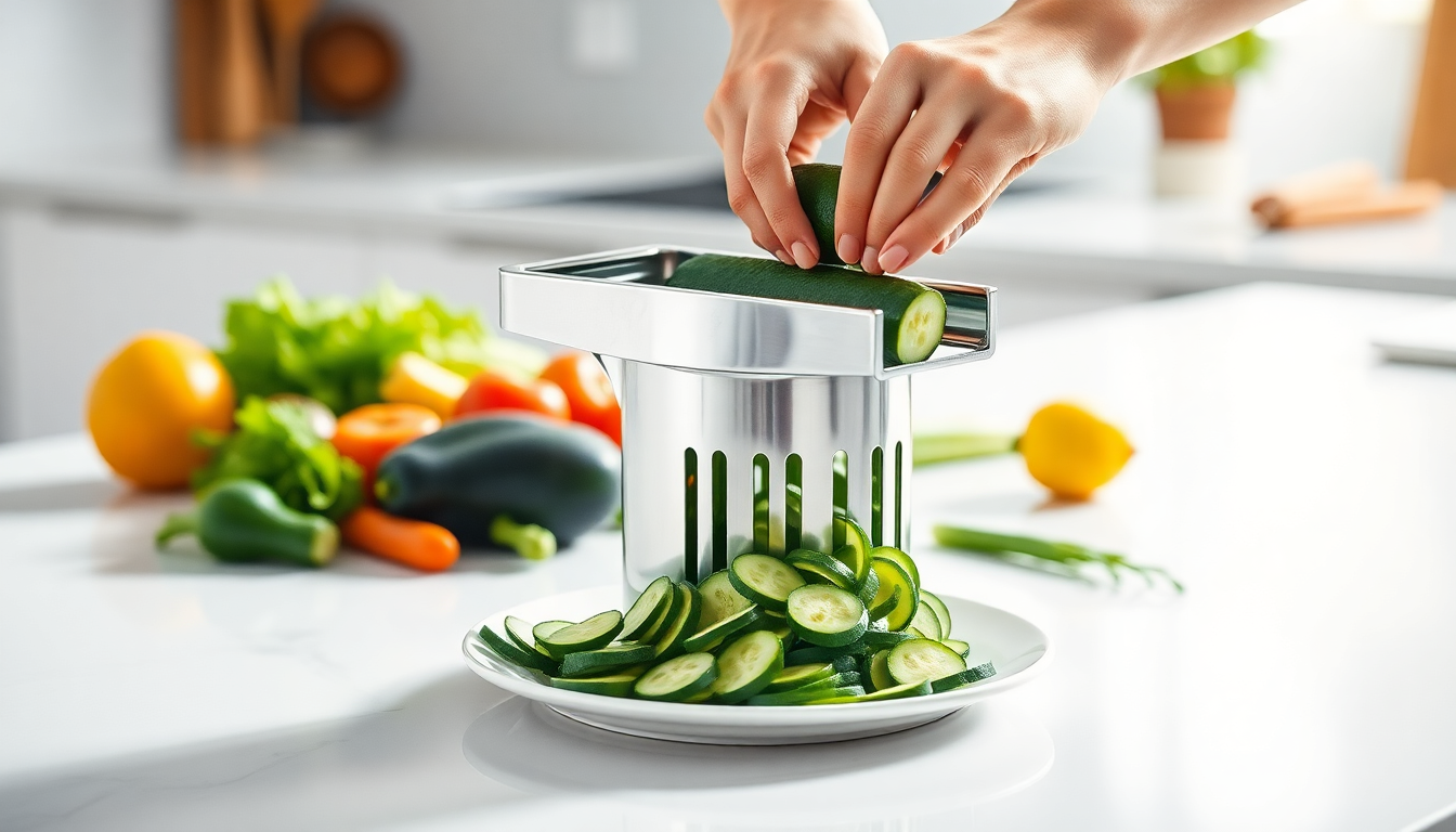 Rub Thin Slices With Adjustable Vegetable Cutter: Kitchen Appliances at goldendeals.shop