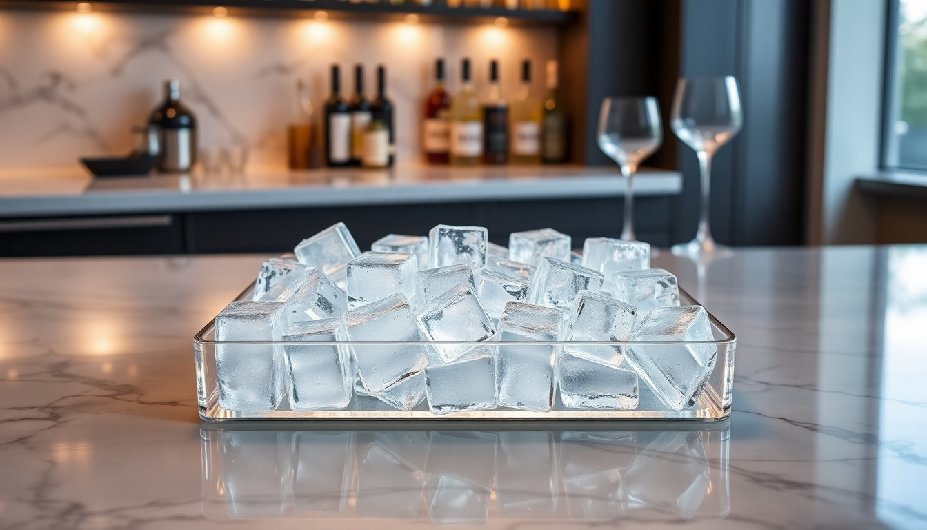 Elevate Your Drinks with the Perfect Ice Cubes from goldendeals.shop