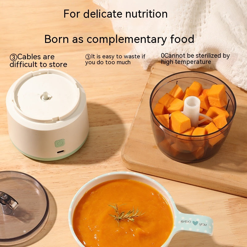 Mini Meat Grinder Household Electric Small Mixer Mincing
