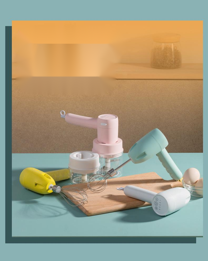 Three-in-one Wireless Electric Whisk