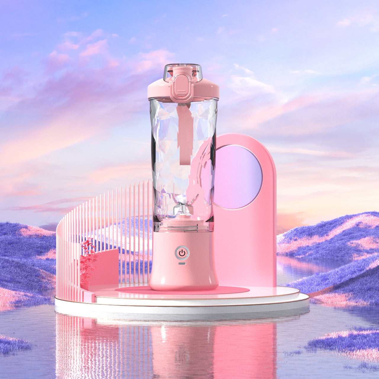 Portable Goldendealsr Personal Size Blender For Shakes And Smoothies