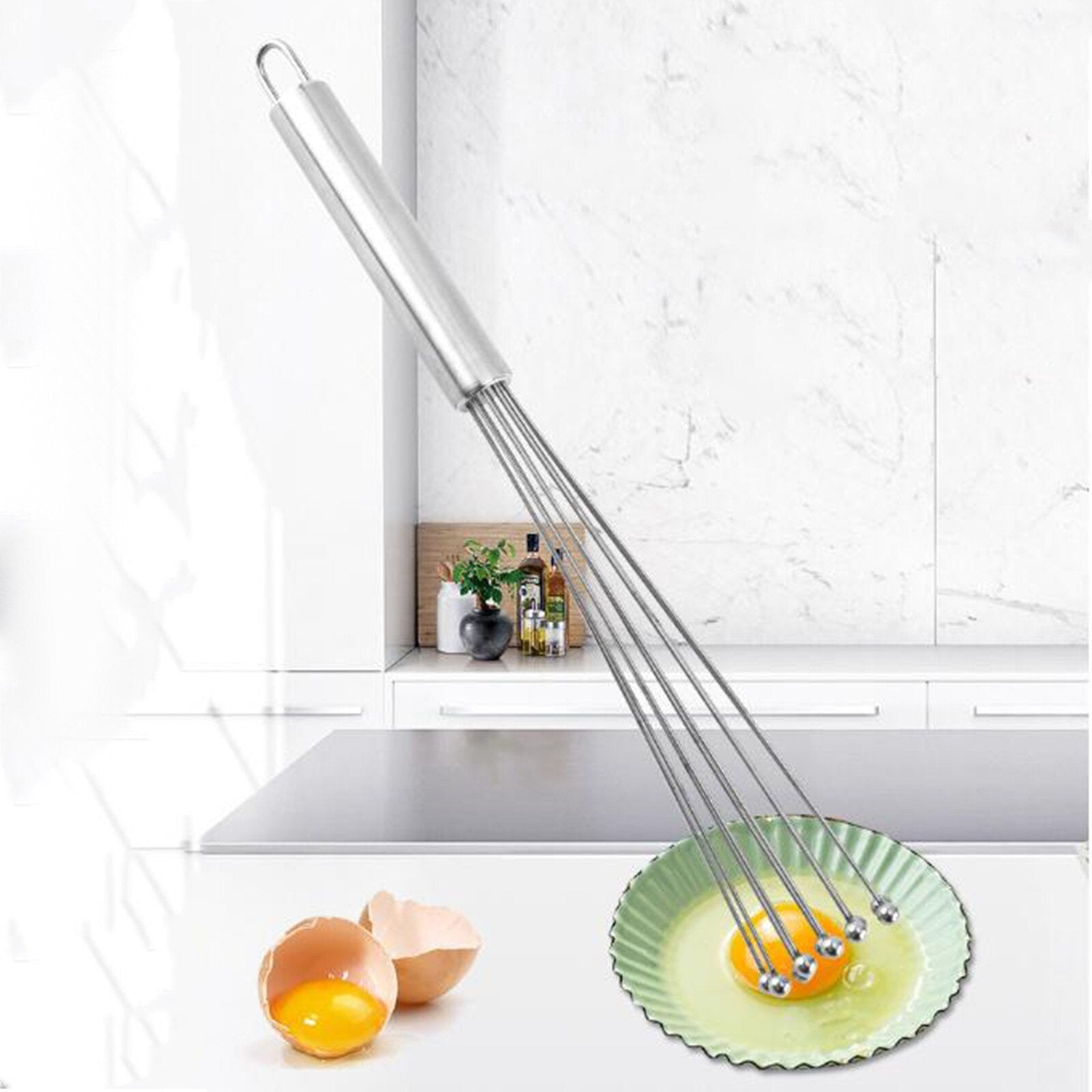 Hot Egg Whisk Stainless Steel Egg Whisk Mixer