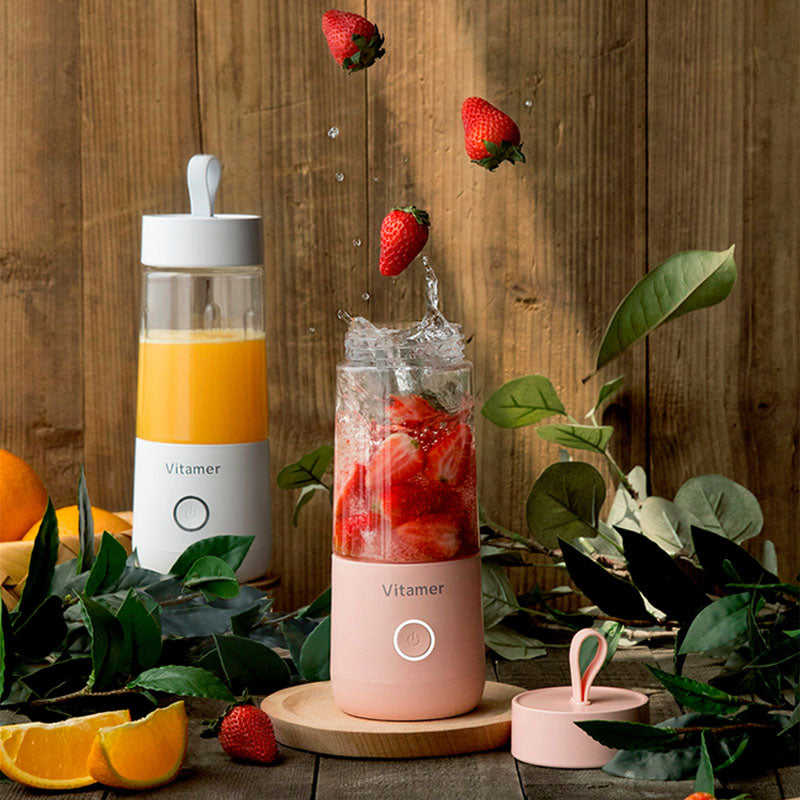 Portable Juicer Cup Usb Rechargeable Juice Blender Centrifugal Juicer